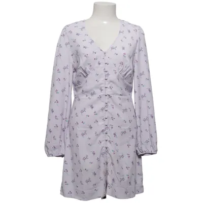 Robe (Blanc, Violet, Bleu) de Nelly x Glamorous Polyester