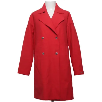 Mantel (Rot) von Tommy Hilfiger Polyester, Viskose, Wolle