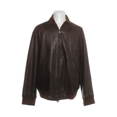 Läderjacka (Brun) Skinn