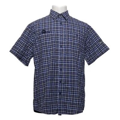 Chemise à manches courtes (Bleu, Blanc) de Jim Spencer Coton