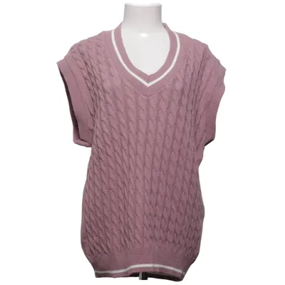 Pull sans manches (Rose, Blanc) de Alcott