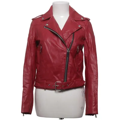 Biker jacket (Red) from Zara Basic Outerwear