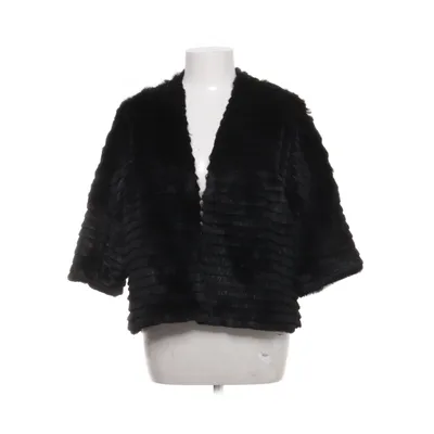Gilet en fourrure (Noir) de Marina Rinaldi Acétate