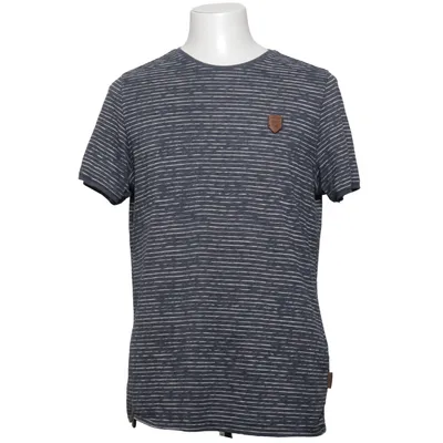 T-shirt (Blauw, Wit) van Naketano Katoen, Polyester