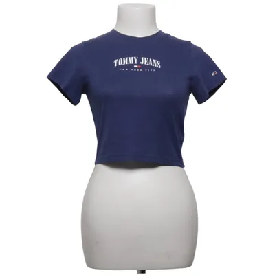 T-shirt (Blauw) van Tommy Hilfiger Jeans Katoen, Polyester