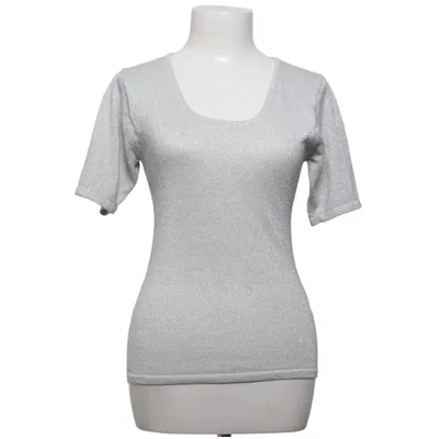 Top (Silver) from Trend Report Cotton, Metallic fiber