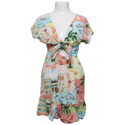 Jurk (Roze, Blauw, Meerkleurig) van Maaji Viscose