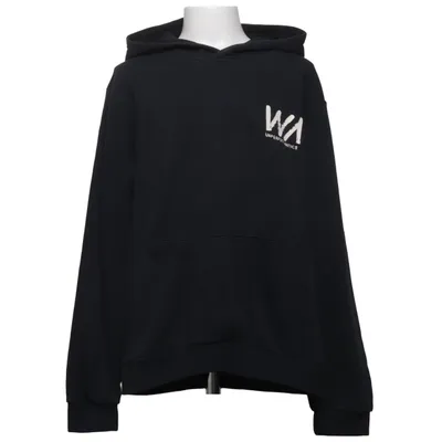 Hoodie (Black) from Warp Cotton, Polyester