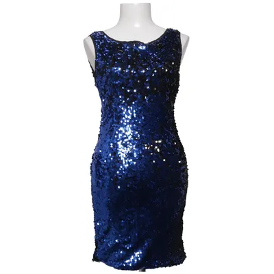Cocktailjurk (Blauw, Zwart) van Sfera Casual Polyester