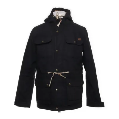 Parka (Blue, Multicolored) from Solid Cotton, Polyester