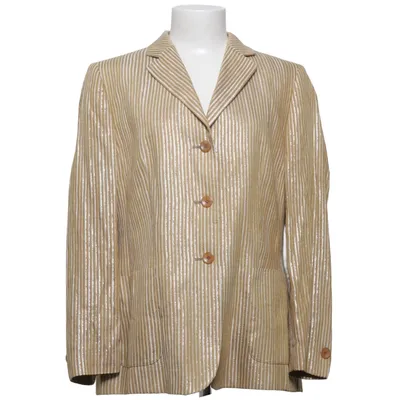 Blazer (Or) de Basler Fibre métallique, Soie, Viscose