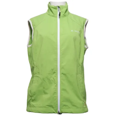 Outer vest (Green) from Vaude Polyester, Polyurethane