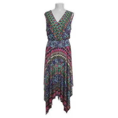 Maxi jurk (Groen, Meerkleurig) van Rainbow Elastaan, Polyester