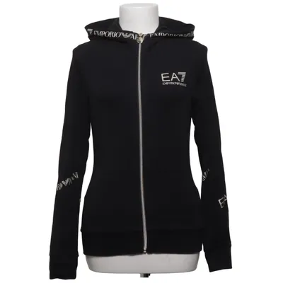 Sweat à capuche (Noir) de Emporio Armani Coton, Élasthane