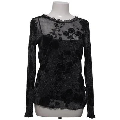 Top (Zwart, Zilver) van ESPRIT Elastaan, Viscose