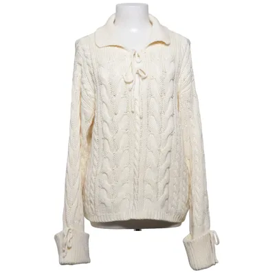 Strickpullover (Beige) von Djerf Avenue Bio-Baumwolle