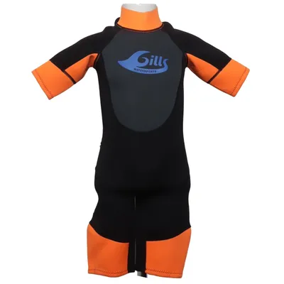 Wetsuit (Black, Orange, Gray) from Gills Polyester