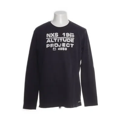 Long sleeve T-shirt (Blue) from No Excess Cotton