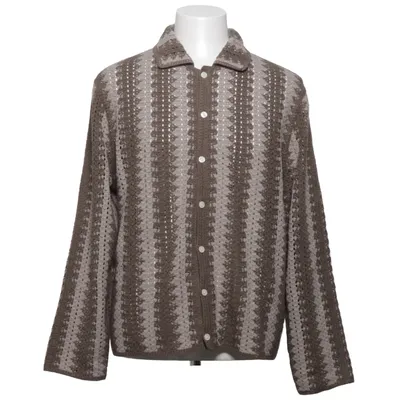 Cardigan (Beige, Marron) de Abercrombie & Fitch Acrylique, Coton
