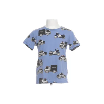 T-shirt (Polis polisbil polismotorcykel) fra Lindex Kids Bomuld