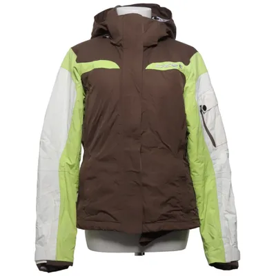 Ski jacket (Brown, Green, White) from Cross Nylon, Polyester, Polyurethane