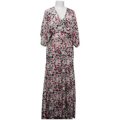 Robe portefeuille (Rose, Multicolore) de Gold & Silver Viscose