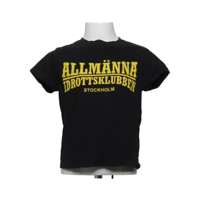 T-shirt (Black, Yellow) from AIK Cotton