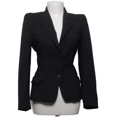 Blazer (Zwart) van Barbara Bui Elastaan, Viscose, Wol