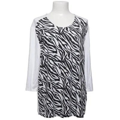 Long sleeve T-shirt (Black, White) from Urban Diva Elastane, Viscose