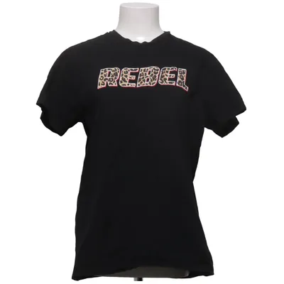T-shirt (Zwart, Meerkleurig) van Loavies Katoen