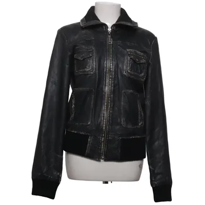 Veste en cuir (Noir) de Blendshe Cuir, Polyester