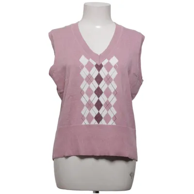 Pull sans manches (Rose, Blanc, Marron) de Classic Woman Coton