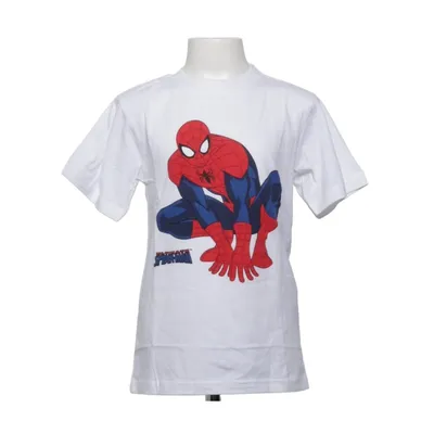 T-shirt (Blanc, Multicolore) de Marvel Spiderman Coton