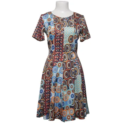 Robe (Bleu, Orange, Multicolore) de Mania Élasthane, Polyester, Viscose