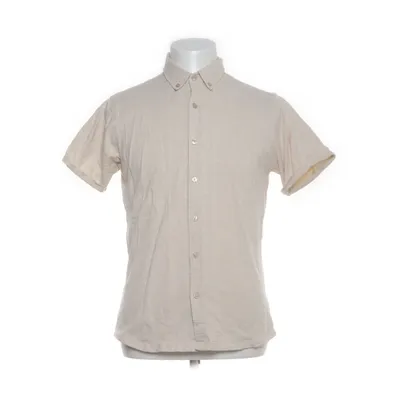 Kortärmad skjorta (Beige) från Clean Cut Copenhagen Bomull, Elastan