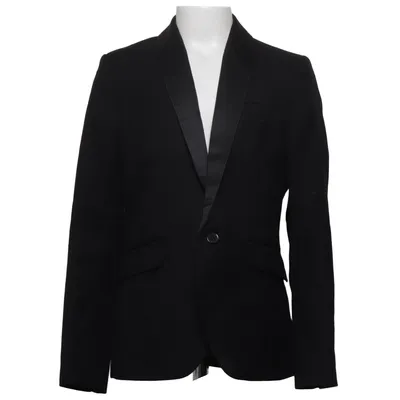 Smokingblazer (Sort) fra H&M Polyester, Viscose