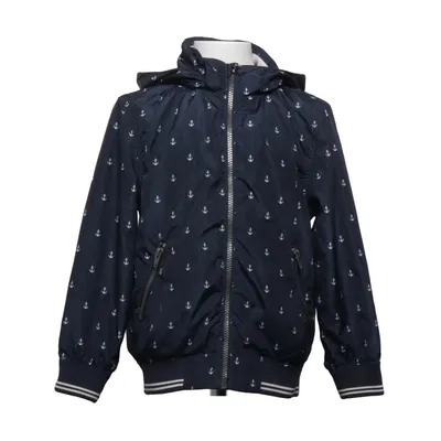 Bomberjack (Blauw, Wit) van H&M Katoen, Elastaan, Polyester, Viscose