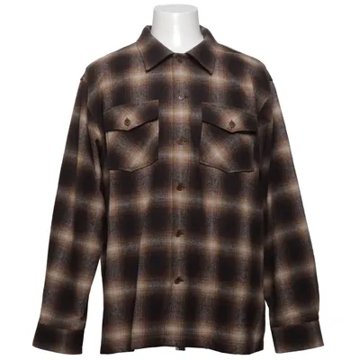 Skjortejakke (Vincent Shadow Check) fra Nudie Jeans Polyester, Uld