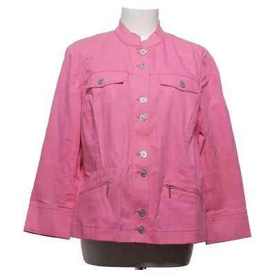 Denim jacket (Pink) from Atelier Creation Cotton, Elastane, Polyamide, Polyester
