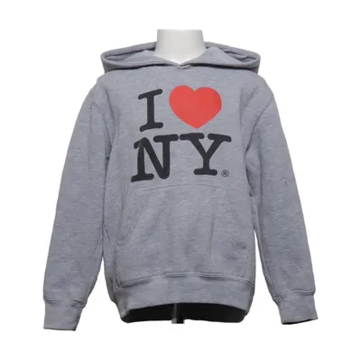 Sweat à capuche (Gris) de I Love NY Coton, Polyester