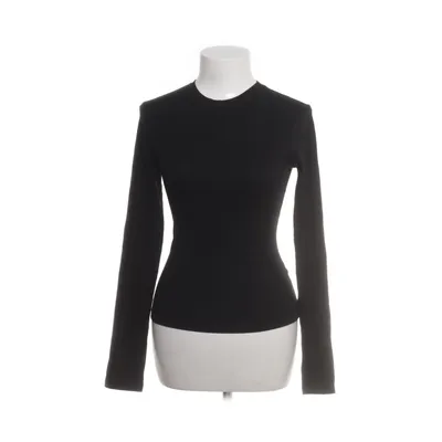 Lange mouwen shirt (Zwart) van Adanola Katoen, Elastaan