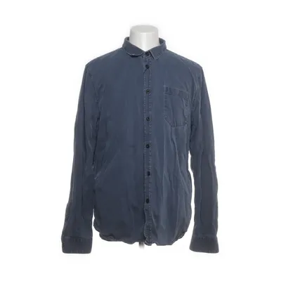 Denim blouse (Blauw) van Nudie Jeans Katoen