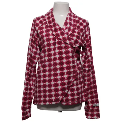 Cardigan cache-cœur (Rouge, Blanc) de North Bend Polyester