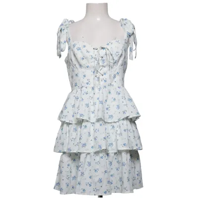 Jurk (Wit, Blauw) van Cider