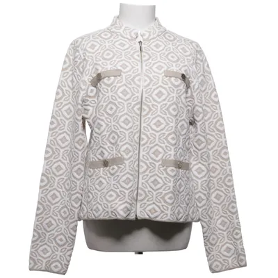 Kofta (Beige, Vit) från Adrienne Vittadini Polyamid, Polyester, Viskos