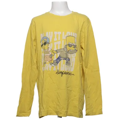 T-shirt à manches longues (Jaune) de The Simpsons Coton