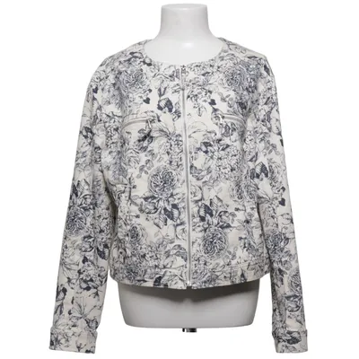 Denimjakke (Hvid, Blå) fra Flash Jeans Bomuld, Elastan, Polyester