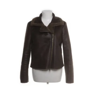 Veste en peau de mouton retournée (Marron) de Mango Casual Polyester