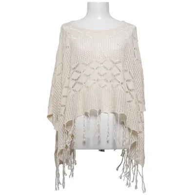 Poncho (Beige) van Pieces