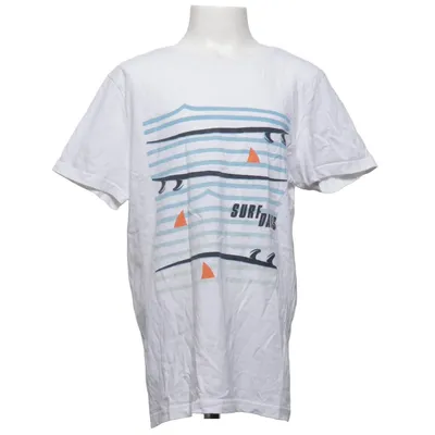 T-shirt (Vit, Flerfärgad) från Destination Bomull